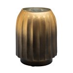 71PN-52239 Ваза декоративная стекл. золотая 14