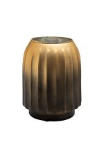 71PN-52239 Ваза декоративная стекл. золотая 14