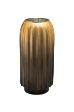 71PN-52240 Ваза декоративная стекл. золотая 14