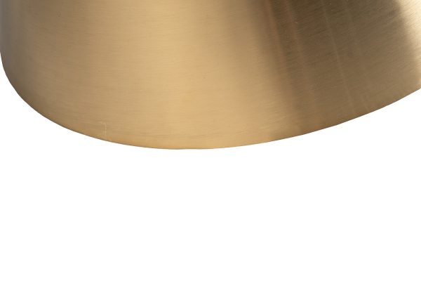 76AR-00910 Стол журнальный керамогранит белый d80*40см — изображение 4