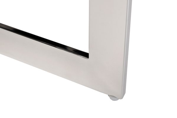 76AR-62105 Стул велюр светло-серый/хром 65*61*93см — изображение 5