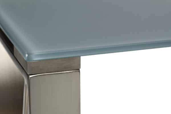 76AR-8165KONS Консоль стекло серое/мат.латунь 80*30*78см — изображение 3