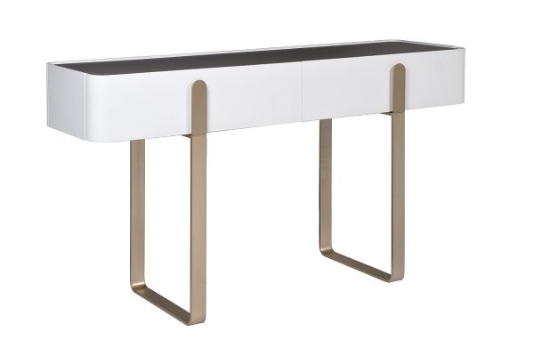 77IP-20862 Консоль светлая с металл. каркасом 140*40*82см — изображение 2