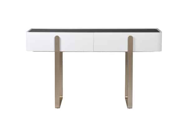 77IP-20862 Консоль светлая с металл. каркасом 140*40*82см