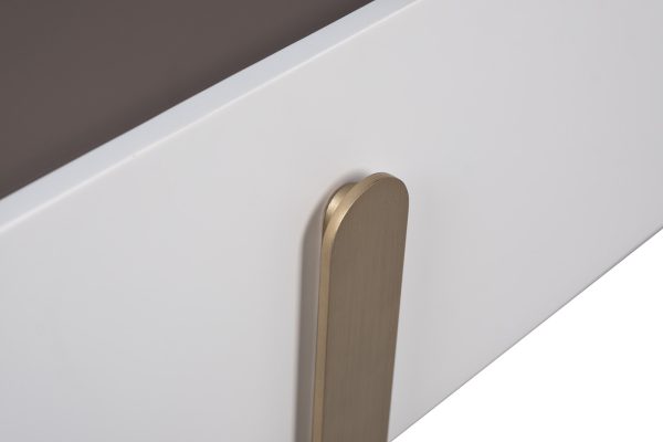 77IP-20863 Тумбочка светлая с металл. каркасом 58*40*55см — изображение 4