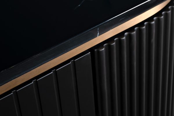 77IP-2310 Комод черный  150*55*90см — изображение 5