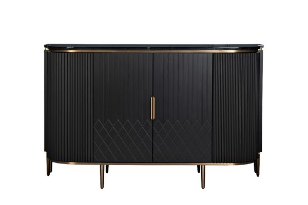 77IP-2310 Комод черный  150*55*90см