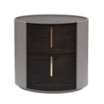 77IP-30200 Тумбочка 2 ящика темный шпон 59*43*55см