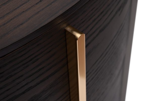 77IP-30200 Тумбочка 2 ящика темный шпон 59*43*55см — изображение 4