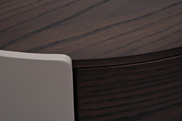 77IP-30200 Тумбочка 2 ящика темный шпон 59*43*55см — изображение 5