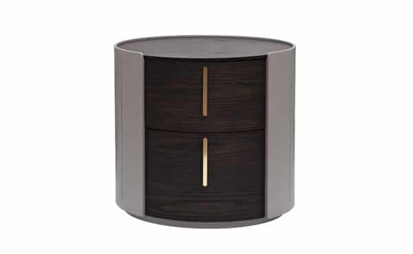 77IP-30200 Тумбочка 2 ящика темный шпон 59*43*55см