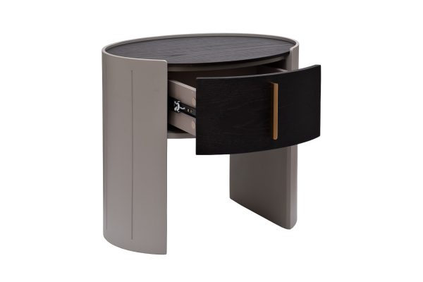 77IP-30300 Тумбочка 1 ящик темный шпон 59*42*55см — изображение 3