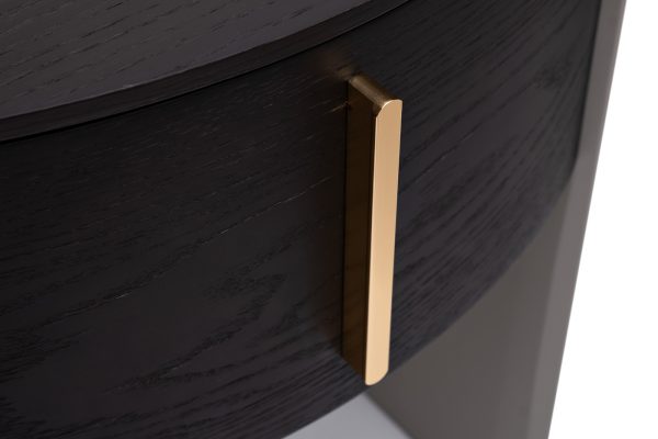 77IP-30300 Тумбочка 1 ящик темный шпон 59*42*55см — изображение 4