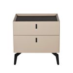 77IP-NS817/1 Тумбочка с двумя ящиками светлая 50*43