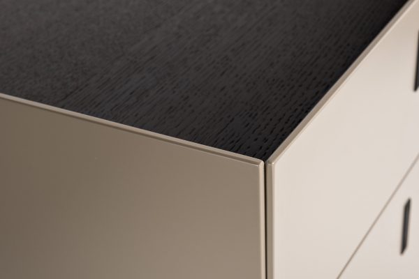 77IP-NS817/1 Тумбочка с двумя ящиками светлая 50*43,5*50см — изображение 5