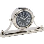 79MAL-5252-14NI Часы настольные цвет хром d13