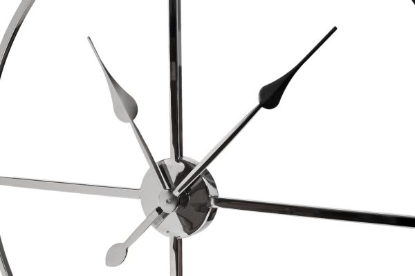 79mal-5761-76ni-chasy-nastennye-cvet-hrom-d76sm-2 79MAL-5761-76NI Часы настенные цвет хром d76см — изображение 3