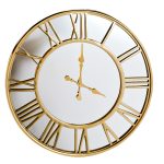 79MAL-5767 Часы настенные зеркальные d51см