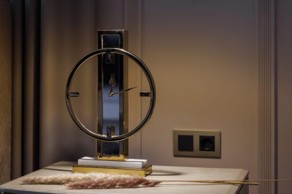 79mal-5792-chasy-nastolnye-zerkalnye-cvet-zoloto-h40sm-3 79MAL-5792 Часы настольные зеркальные  цвет золото H40см — изображение 4