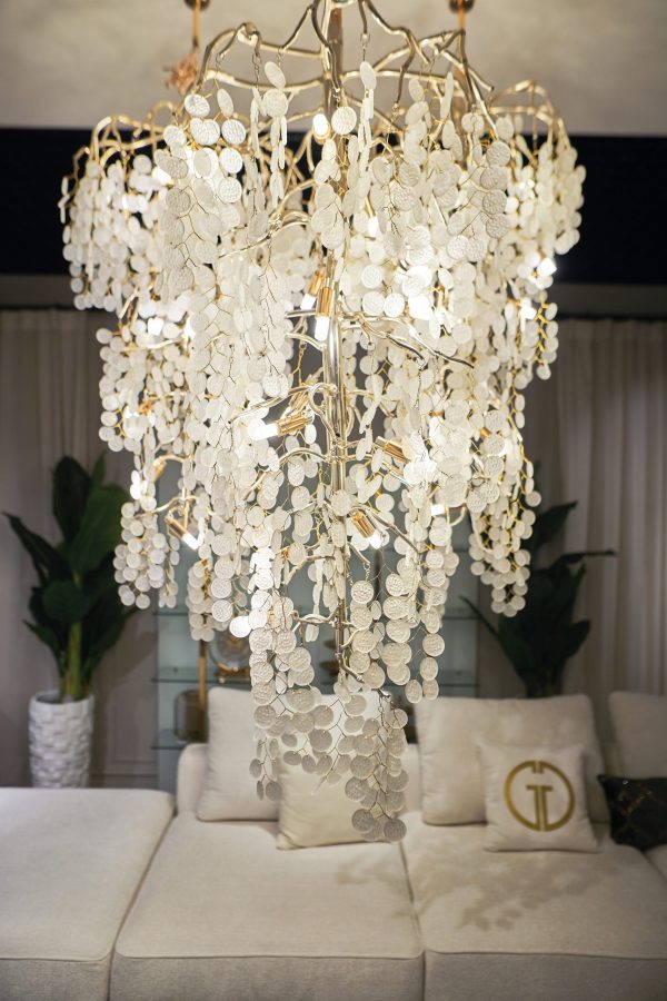 86-9016/1000 Люстра каскадная Neve шампань d50*h100см — изображение 3