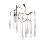 86-B8035/3 Бра "Капли" 34*55 см