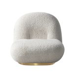 87YY-21045 Кресло Albano иск.мех белый 75*88*64см