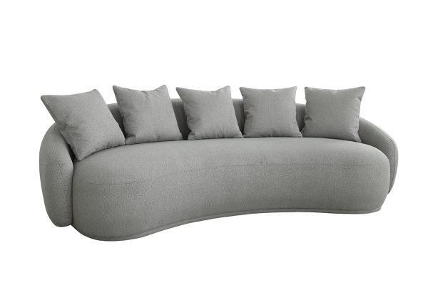 87YY-22085 Диван Forli светло-серый 250*116*72см — изображение 2