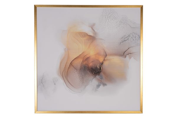 89VOR-AQUARELLE5 Холст "Лик нежности" 100*100 см