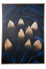 89VOR-GOLDEN FEATHER/1 Холст "Золотое перо-1" 140*100 см