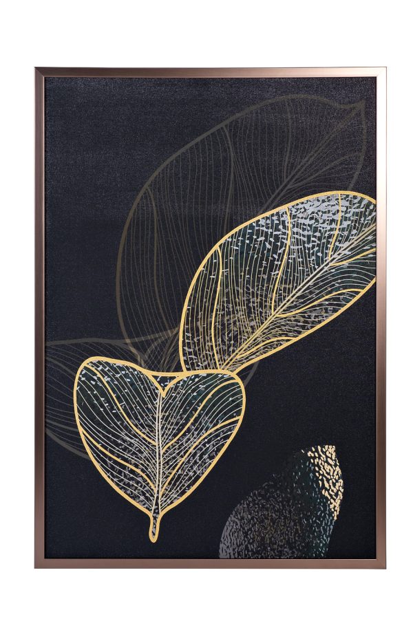 89VOR-GOLDEN LEAVES-2 Холст "Золотые листья-2" 100х70 см 89VOR-GOLDEN LEAVES-2 Холст "Золотые листья-2" 100х70 см