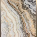 89VOR-MARBLE4 Постер "Серый мрамор-2" 70*100см