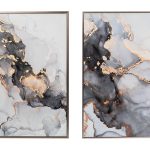 89VOR-MARBLE5/2 Постеры "Мрамор. Диптих-1" (2шт)*70*100см