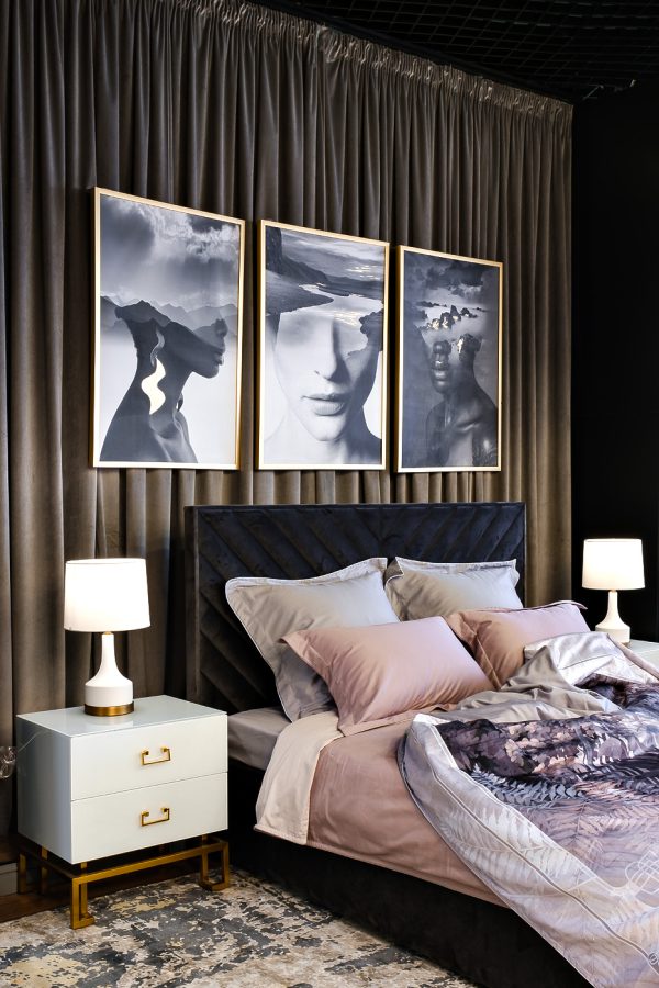 89VOR-MYSTIQUE3 Холст "Mystique-3" 100х70 см, золотая поталь. — изображение 3