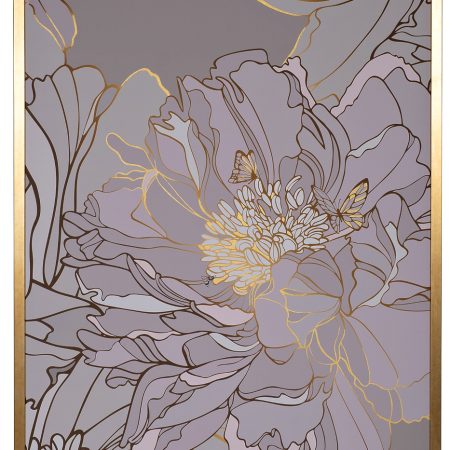 89VOR-PEONY Холст "Пион" 110х80 см