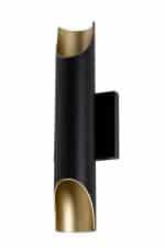 91GH-0021 Бра металлическое черное/золотое 7