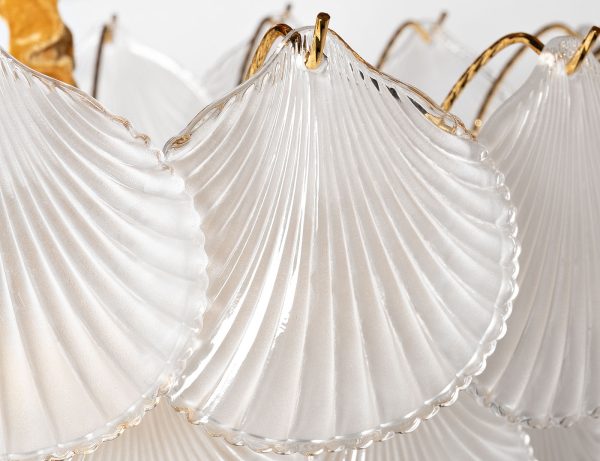 92EL-YG18516-10P Люстра латунь D.58*H.43см — изображение 2