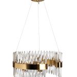 92EL-YG18739G-14P Люстра Cloud латунь D.60*H.27см