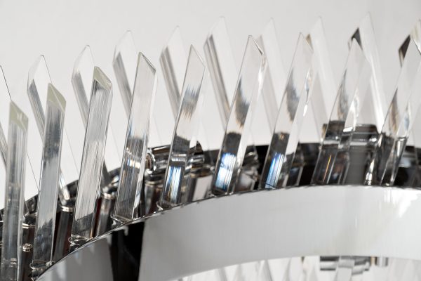 92EL-YG18739S-14P Люстра Cloud хром D.60*H.27см — изображение 3