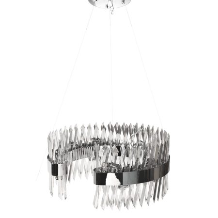92EL-YG18739S-14P Люстра Cloud хром D.60*H.27см
