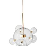 92EL-YG20074B-8W Светильник потолочный латунь d.30см