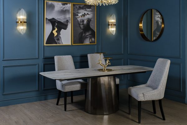 92EL-YG59025 Бра латунь, стекло прозр. 20*11*h.54см — изображение 5