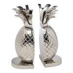 94PR-12439 Держатель для книг "Ананас" цвет хром 15*13*20см