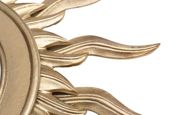 94PR-21901 Зеркало декоративное "Солнце" цвет золото d60см — изображение 2