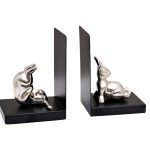 94PR-23885 Держатель для книг "Кролики" цвет серебро