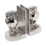 95IM-14187 Держатель для книг "Совы" цвет хром 23*10*17
