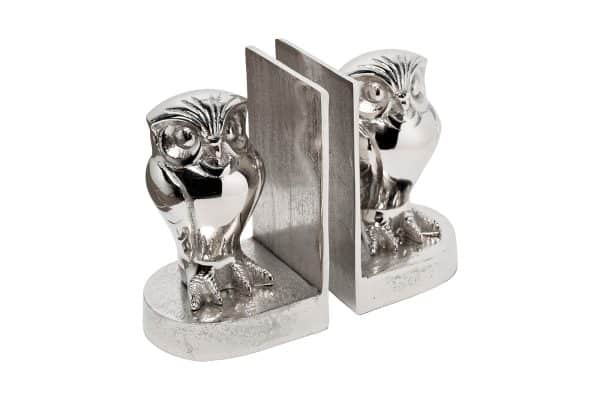 95IM-14187 Держатель для книг "Совы" цвет хром 23*10*17