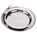 95IM-3525 Подставка чайная "Horse" нерж.сталь цвет хром d16*3см