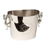 95IM-4406 Ведро для шампанского Garda Decor нерж. сталь h21см