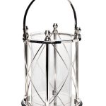 95IM-4590M Подсвечник нерж. сталь/стекло 31*26*36см