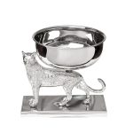 95IM-4681 Чаша декоративная "Леопард" н/ж цвет хром 26*18*19см